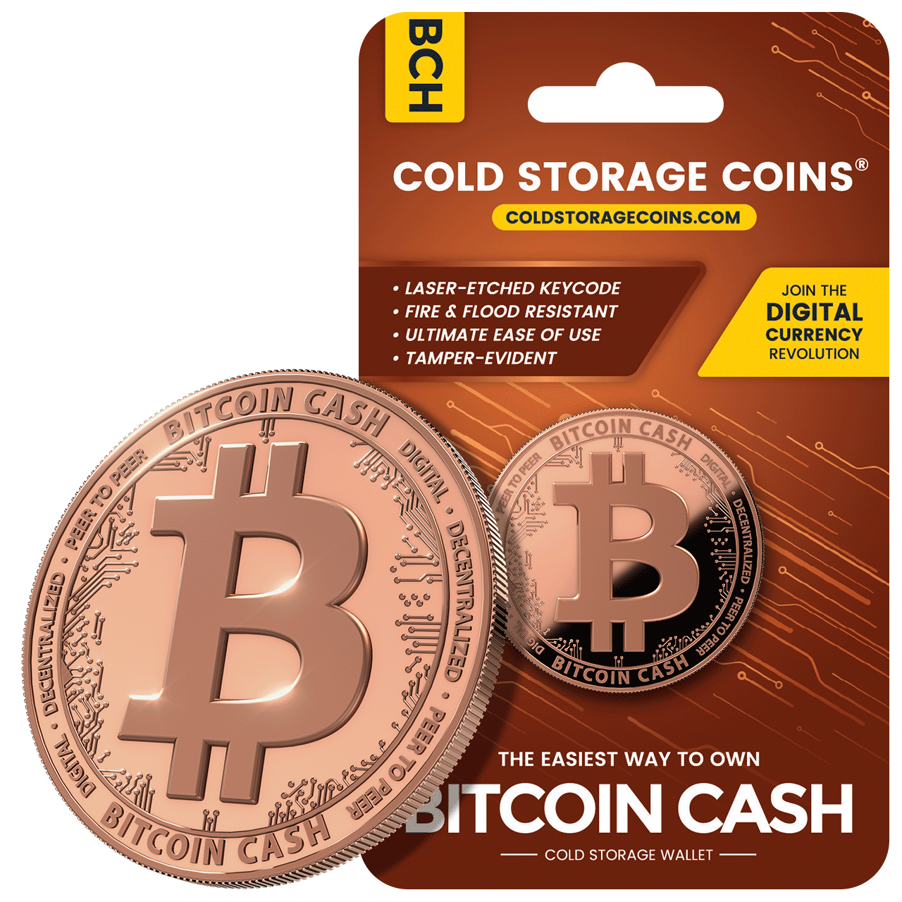 Bitcoin Cash BCH Cold Storage Wallet – Blockchain Mint