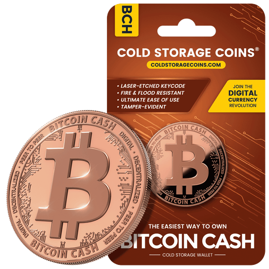 Bitcoin Cash BCH Cold Storage Wallet Blockchain Mint