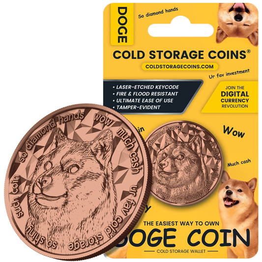 DogeCoin DOGE Cold Storage Wallet Blockchain Mint