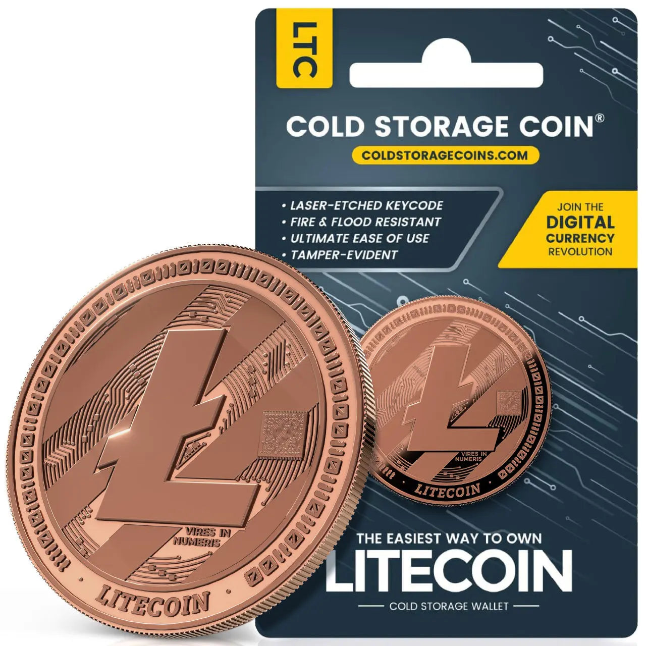 Crypto Variety Pack BTC ETH LTC Blockchain Mint