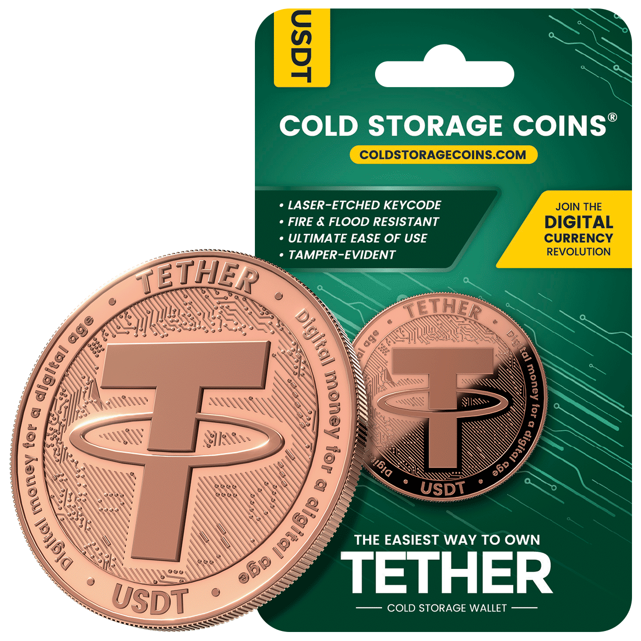 Tether USDT Cold Storage Wallet Blockchain Mint